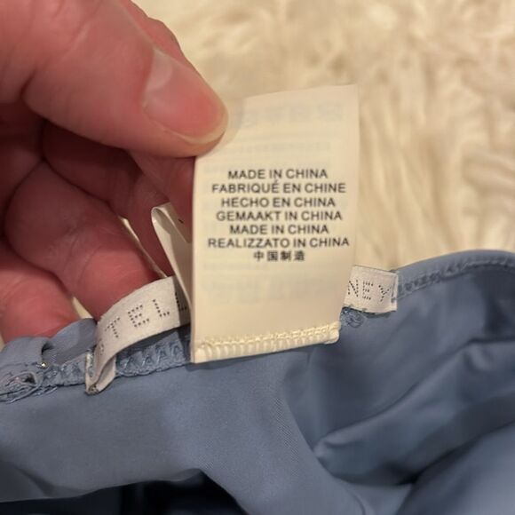 Stella McCartney Infinity Blue One Piece Wrap Swimsuit - Picture 12 of 13